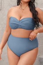 Charger l'image dans la galerie, Bas de bikini taille haute classique grande taille