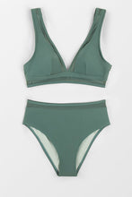 Charger l'image dans la galerie, Bikini dos nu taille moyenne ¨¤ col en V et profond