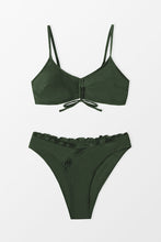 Charger l'image dans la galerie, Bikini bralette ¨¤ crochet arri¨¨re et bordure merrow