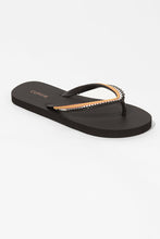 Charger l&#39;image dans la galerie, Tongs ¨¤ toe post noires
