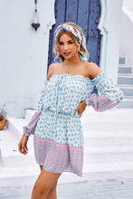 Charger l&#39;image dans la galerie, Robe taille ¨¦lastique ¨¤ manches longues et volants

