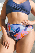 Charger l&#39;image dans la galerie, Bas de bikini grande taille ruch¨¦ ¨¤ taille haute
