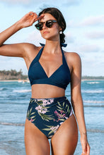 Charger l&#39;image dans la galerie, Bikini taille haute fronc¨¦ ¨¤ licou

