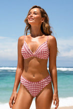 Charger l&#39;image dans la galerie, Bikini triangle vichy 
