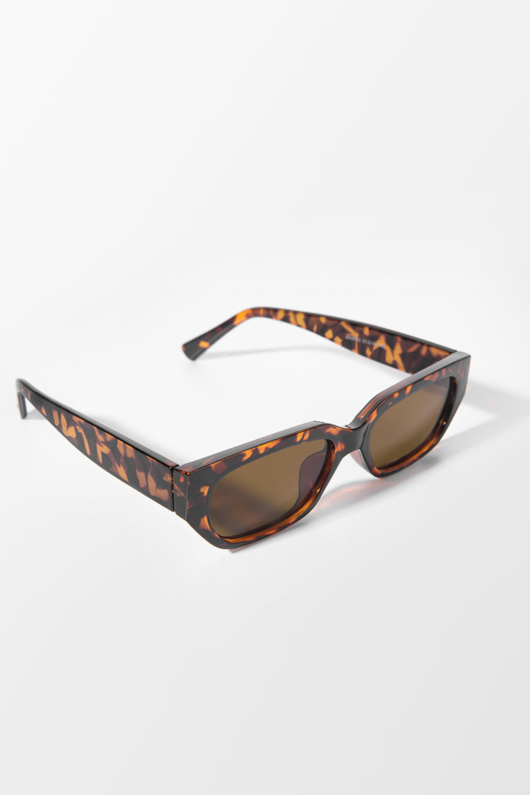 Lunettes de soleil carr¨¦es modernes l¨¦opard
