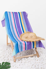 Charger l&#39;image dans la galerie, Serviette de plage ¨¤ rayures Fuschia
