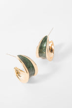 Charger l&#39;image dans la galerie, Boucles d&#39;oreilles dor¨¦es g¨¦om¨¦triques minimalistes
