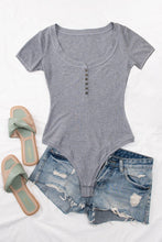 Charger l&#39;image dans la galerie, Body boutonn¨¦ gris
