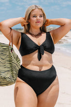 Charger l&#39;image dans la galerie, Bikini grande taille ¨¤ n?ud taille haute
