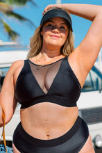 Charger l&#39;image dans la galerie, Haut de bikini grande taille en maille
