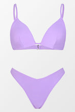 Charger l&#39;image dans la galerie, Bikini de couleur unie avec hipster extra effront¨¦ fixe
