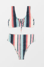 Charger l&#39;image dans la galerie, Bikini grande taille ¨¤ bralette et col scoop taille haute
