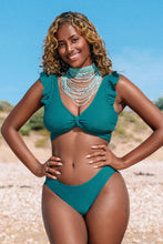 Charger l&#39;image dans la galerie, Bikini nou¨¦ dans le dos ¨¤ volants
