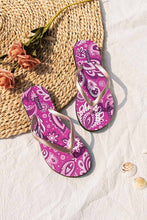 Charger l&#39;image dans la galerie, Tongs ¨¤ motif Paisley Flare
