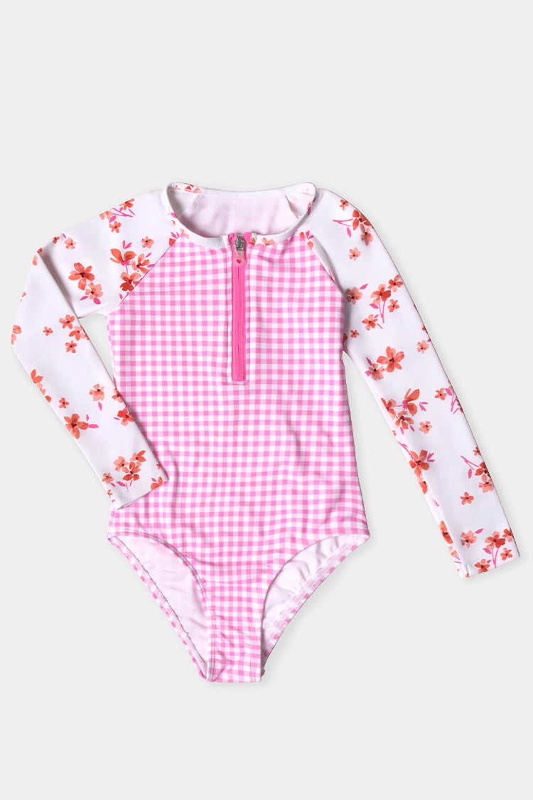 Maillot de bain zipp¨¦ ¨¤ manches longues