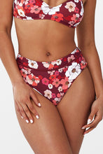 Charger l&#39;image dans la galerie, Bas de bikini taille moyenne imprim¨¦ floral
