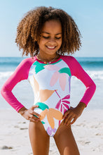 Charger l&#39;image dans la galerie, Maillot de bain une pi¨¨ce fille zipp¨¦ au dos
