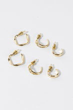 Charger l&#39;image dans la galerie, Boucles d&#39;oreilles brillantes de couleur unie
