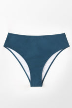 Charger l&#39;image dans la galerie, Bas de bikini ¨¤ taille moyenne sarcelle 
