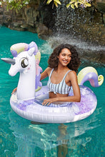 Charger l&#39;image dans la galerie, Anneau de natation flotteur ¨¤ motif licorne
