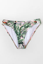 Charger l&#39;image dans la galerie, Bas de bikini rose imprim¨¦ feuilles 

