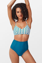Charger l&#39;image dans la galerie, Bikini taille haute ¨¤ lacets crois¨¦s 
