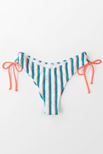 Charger l&#39;image dans la galerie, Bas de bikini ray¨¦ taille basse 
