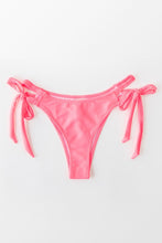 Charger l&#39;image dans la galerie, Bas de bikini rose fluo ¨¤ nouer 
