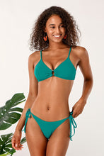 Charger l&#39;image dans la galerie, Bikini taille basse ¨¤ joint torique aqua 
