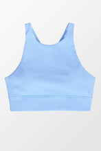 Charger l&#39;image dans la galerie, Soutien-gorge de sport crois¨¦ bleu
