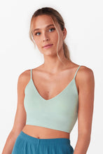 Charger l&#39;image dans la galerie, Top camisole ¨¤ bretelles ajustables et col en V
