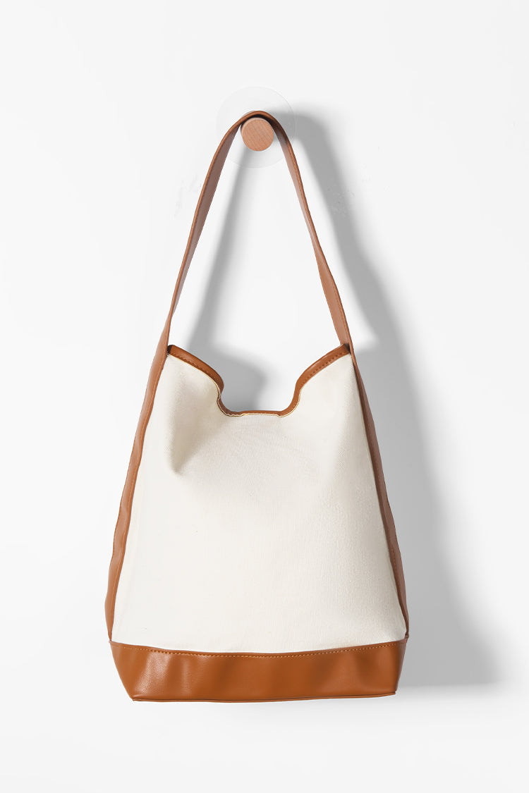 Anakena Patchwork Canvas Shoulder Bag