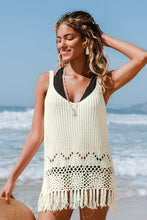 Charger l&#39;image dans la galerie, Cover up en crochet et ¨¤ larges bretelles
