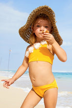 Charger l&#39;image dans la galerie, Bikini jaune vif pour toutes petites filles et filles
