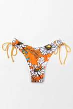 Charger l&#39;image dans la galerie, Bas de bikini nou¨¦ sur le c?t¨¦ imprim¨¦ marguerite 
