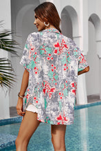 Charger l&#39;image dans la galerie, Cover up de plage ¨¤ bouton floral
