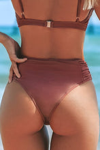Charger l&#39;image dans la galerie, Bas de bikini taille moyenne rose poudr¨¦
