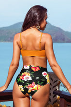 Charger l&#39;image dans la galerie, Bas de bikini taille haute ¨¤ fleurs douces
