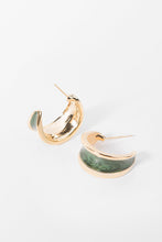 Charger l&#39;image dans la galerie, Boucles d&#39;oreilles dor¨¦es g¨¦om¨¦triques minimalistes
