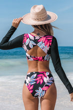 Charger l&#39;image dans la galerie, Bikini d¨¦coup¨¦ ¨¤ manches longues
