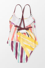 Charger l&#39;image dans la galerie, Maillot de bain une pi¨¨ce d¨¦coup¨¦ pour fille
