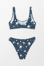 Charger l&#39;image dans la galerie, Bikini bralette ¨¤ rayures ultra cheeky r¨¦versible
