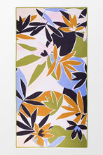 Charger l&#39;image dans la galerie, Serviette de plage ¨¤ motif feuilles tropicales
