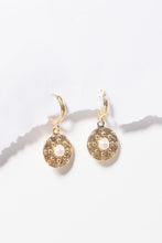 Charger l&#39;image dans la galerie, Boucles d&#39;oreilles g¨¦om¨¦triques perles d&#39;imitation
