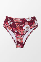 Charger l&#39;image dans la galerie, Bas de bikini taille moyenne imprim¨¦ floral 
