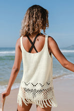 Charger l&#39;image dans la galerie, Cover up en crochet et ¨¤ larges bretelles
