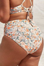 Charger l&#39;image dans la galerie, Bas de bikini grande taille fronc¨¦ fleuri
