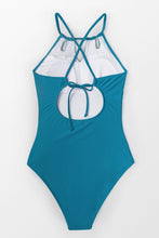 Charger l&#39;image dans la galerie, Maillot de bain une-pi¨¨ce dos nu ¨¤ lacets
