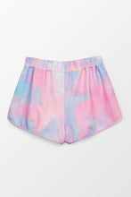Charger l&#39;image dans la galerie, Pantalon de surv¨ºtement court ¨¤ motif tie-dye
