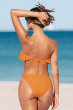 Charger l&#39;image dans la galerie, Bikini taille haute bandeau ¨¤ volants
